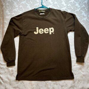 Olive Green Jeep Sweat Shirt